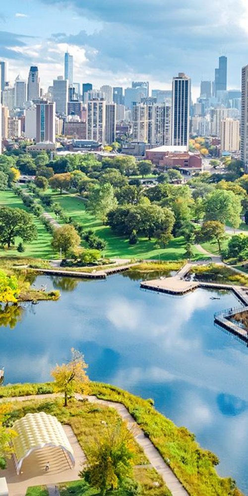 Chauffeur and luxury car in Chicago