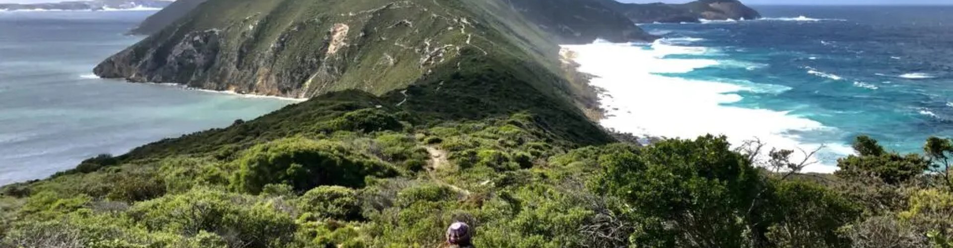 Luxury car overlooking Albany scenery