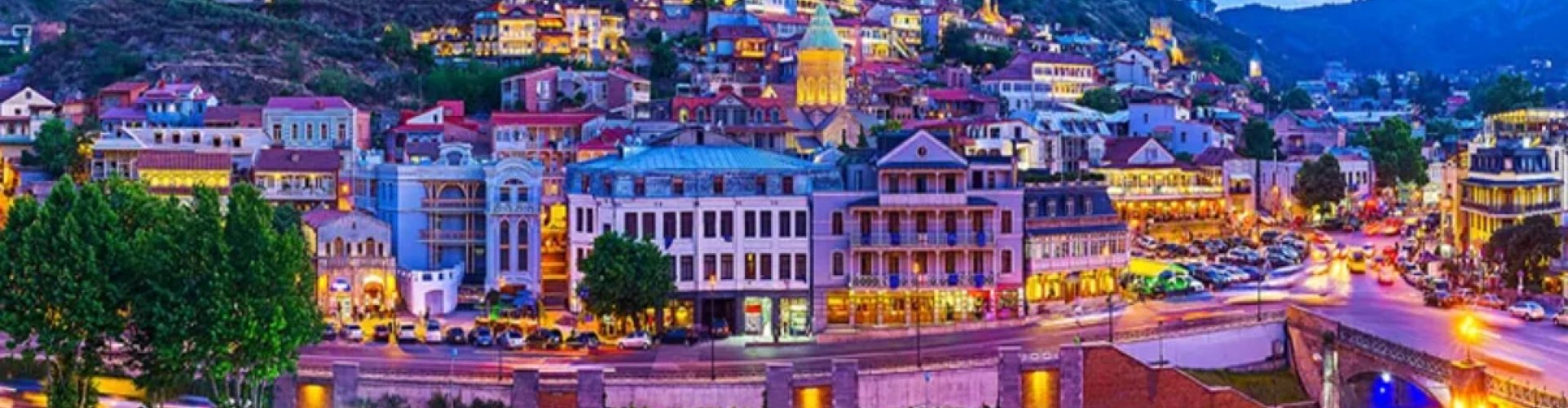 Luxury limousine in Tbilisi City