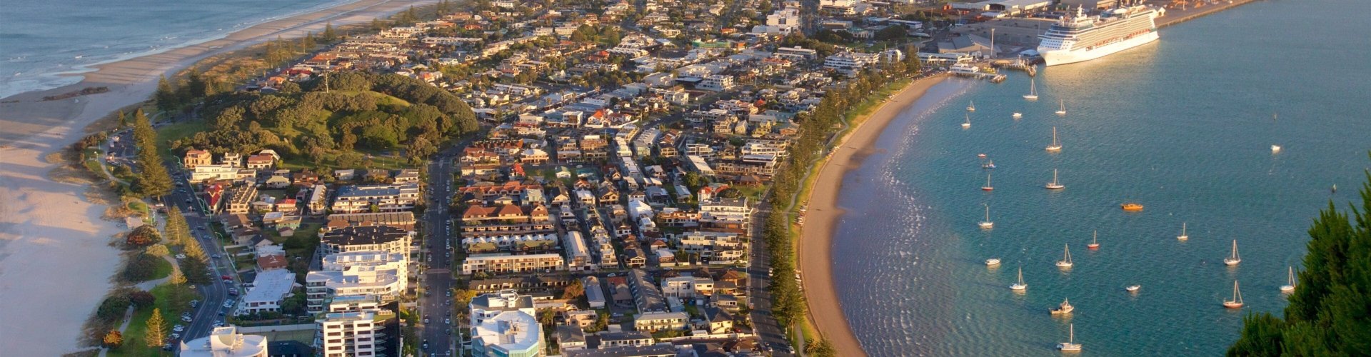 Luxury Limousine at Sunset in Tauranga