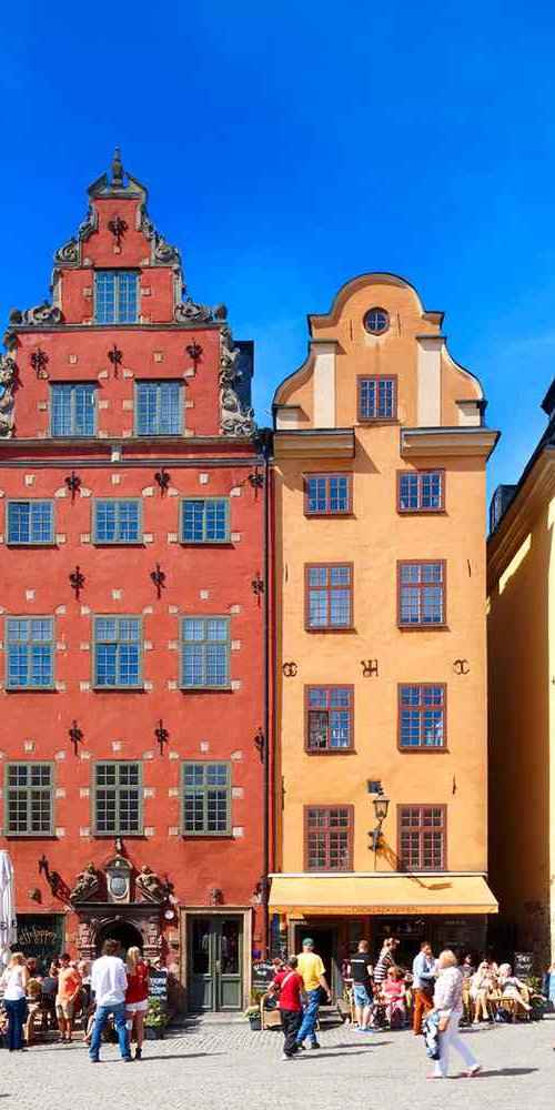 Luxury car interior in Stockholm