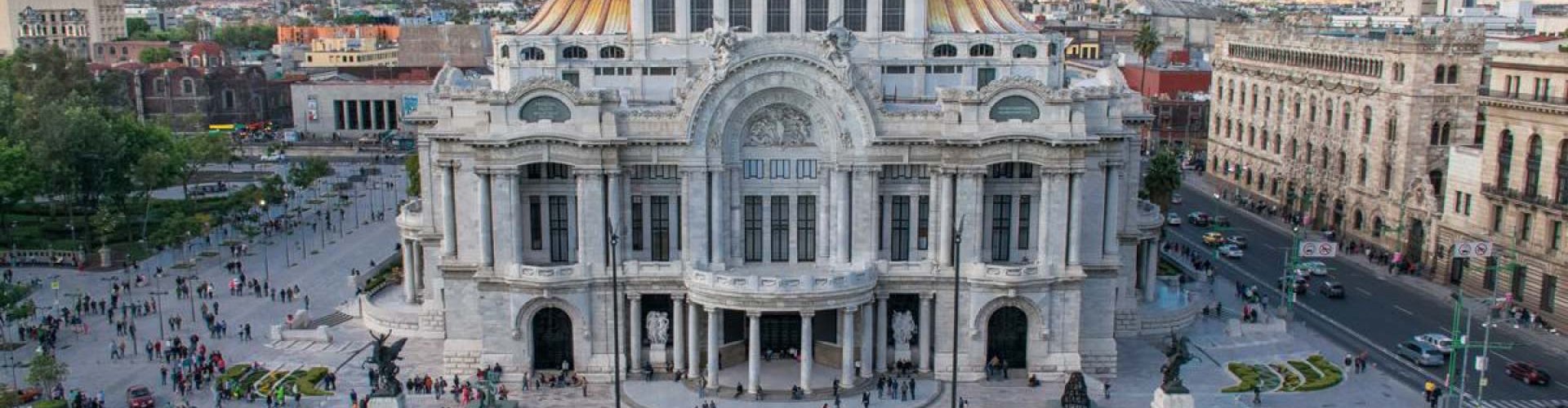 Luxury limousine Mexico City landscape