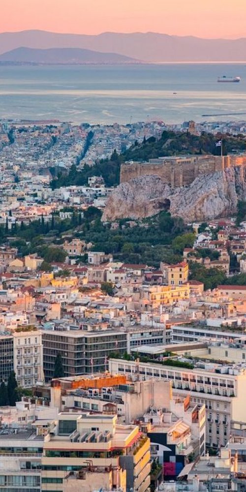 Luxury car in Athens