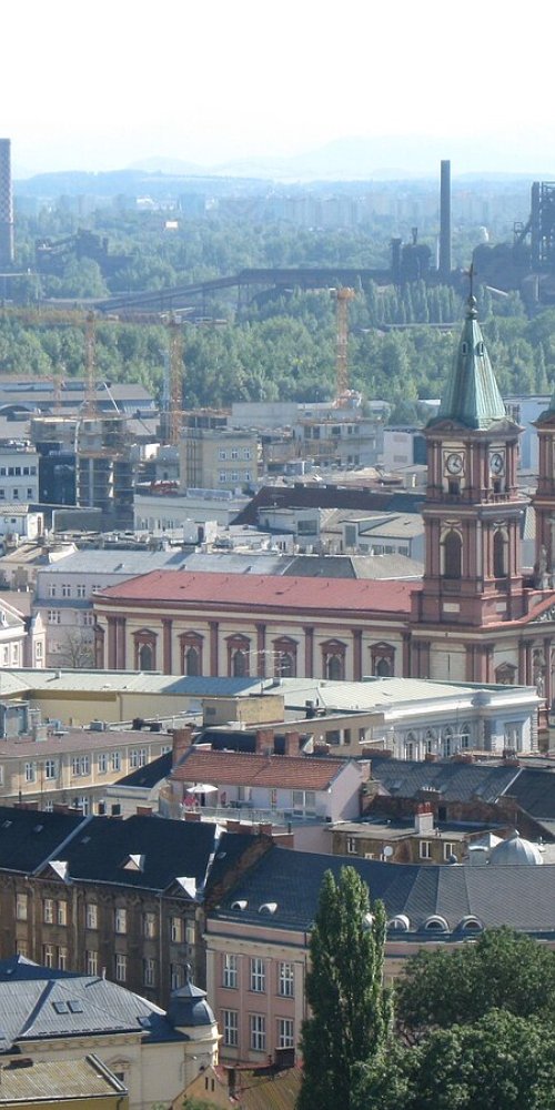 Luxury car interior in Ostrava