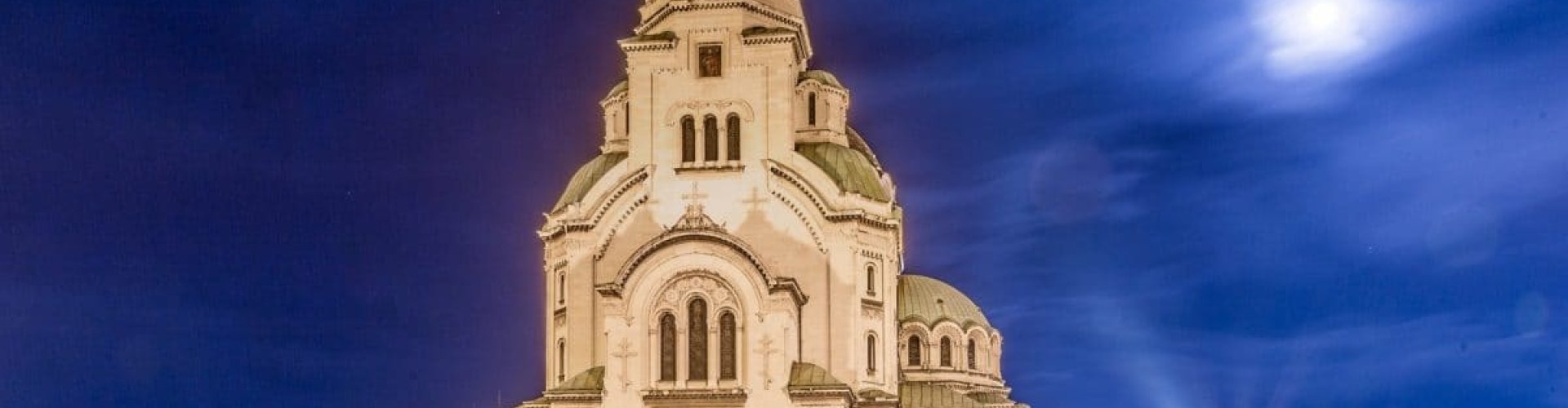 Luxury ride in Sofia cityscape