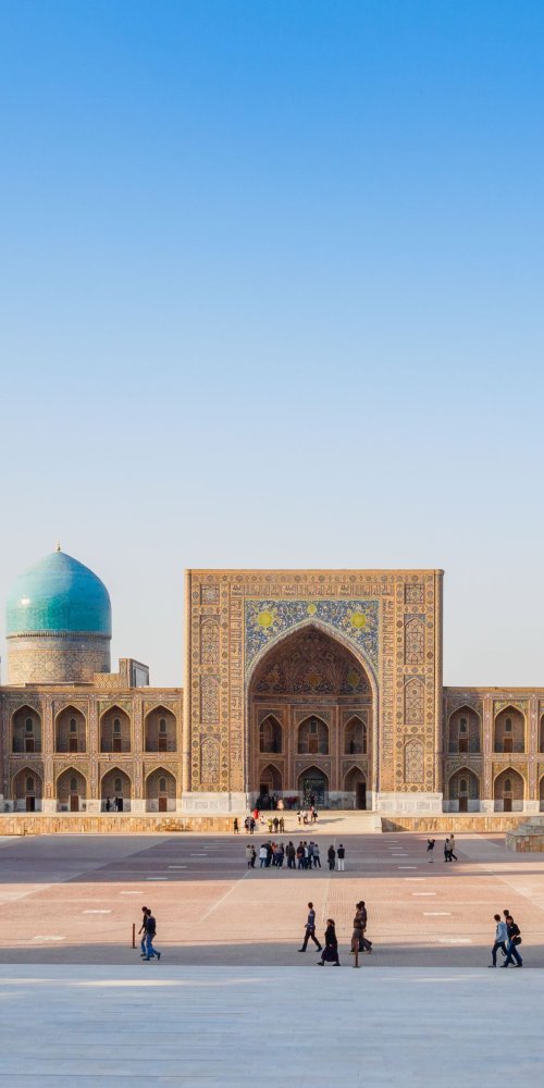 Luxury limousine interior, Samarkand