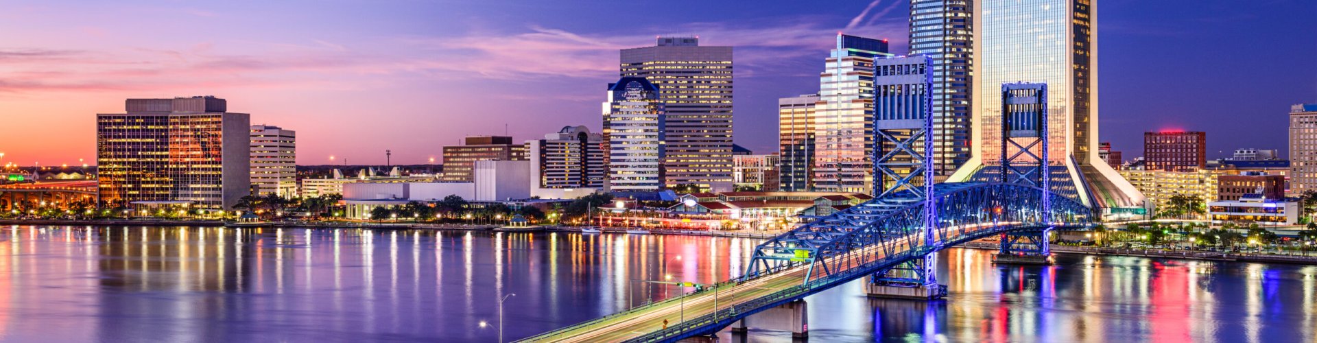Luxury car parked in an elegant Jacksonville setting