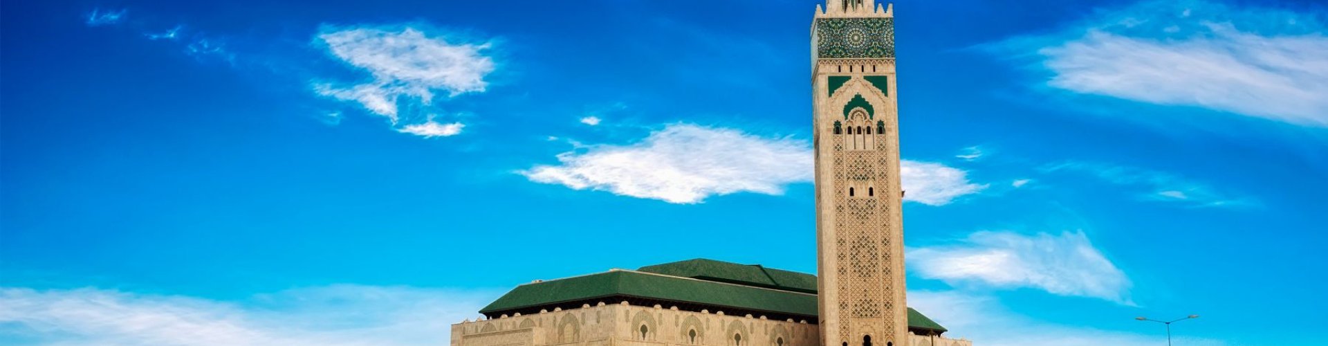 Luxury car on Casablanca street