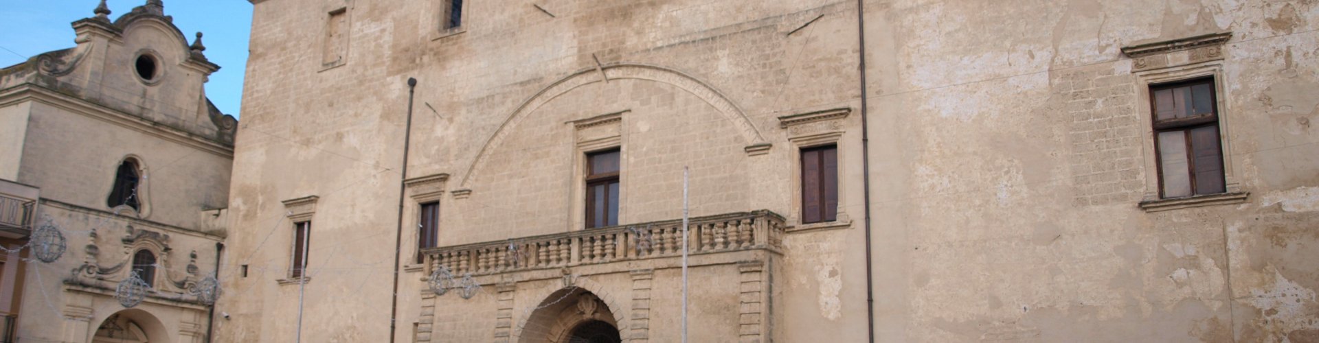 Luxury limousine on the streets of Latiano