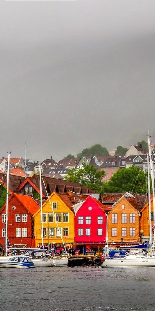 Luxury car in Bergen