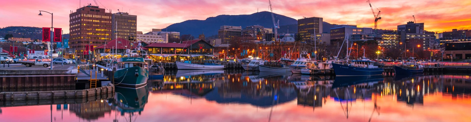 Luxurious limousine in Hobart, Tasmania, AU