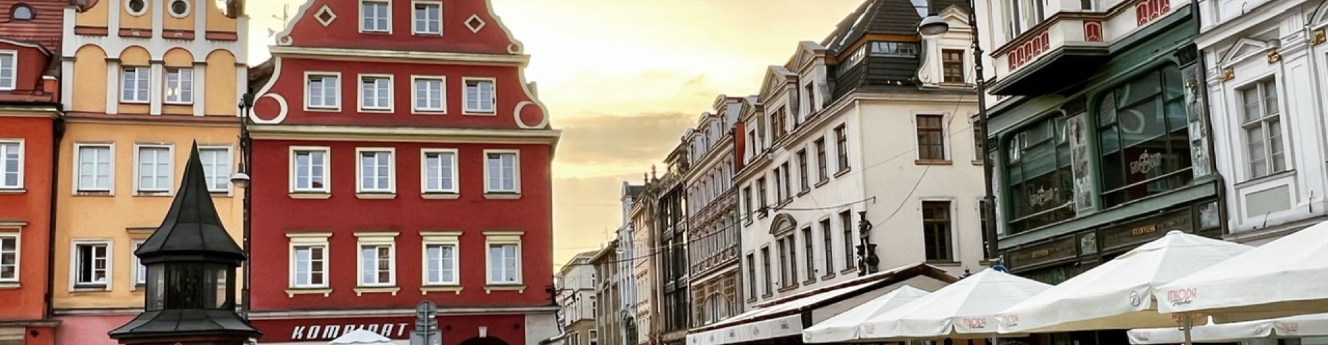 Luxury limousine on Wrocław streets