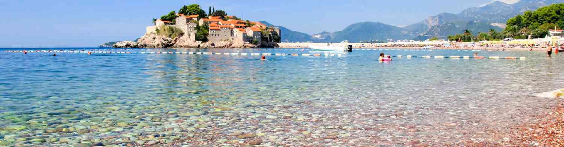 Luxury limousine in Budva sunset