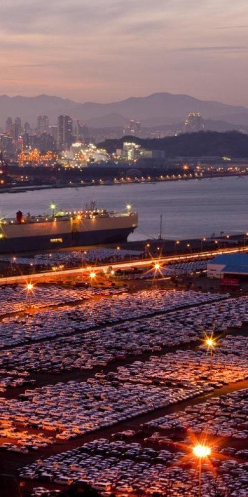 Luxury vehicle interior, Ulsan